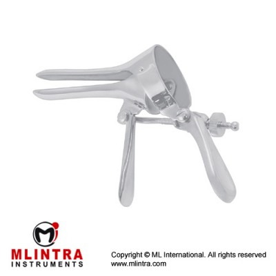 Cusco (Virgin) Vaginal Speculum Stainless Steel - Aluminium, Blade Size 75 x 18 mm